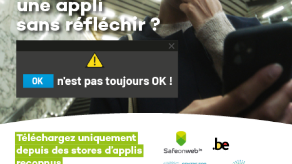 banner télécharger une appli sans réfléchir