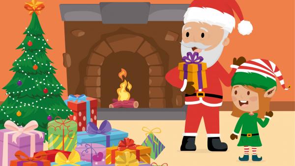 Père Noel FAMIWAL et lutin