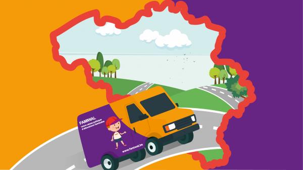 Où se cache la camionnette FAMIWAL ? Jeu de l'été 