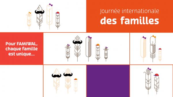 Visuel FAMIWAL pour la journée internationale des familles 