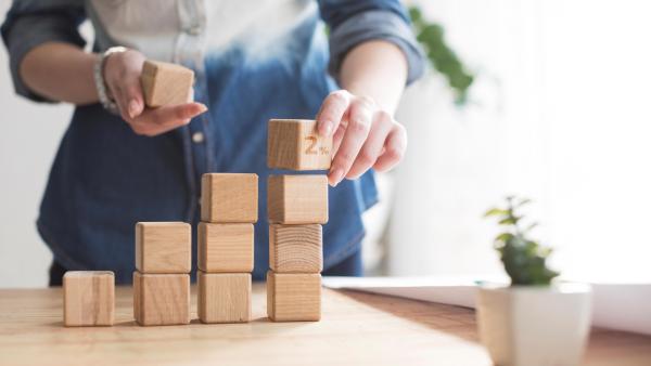 Montage de cubes pour indexation des salaires